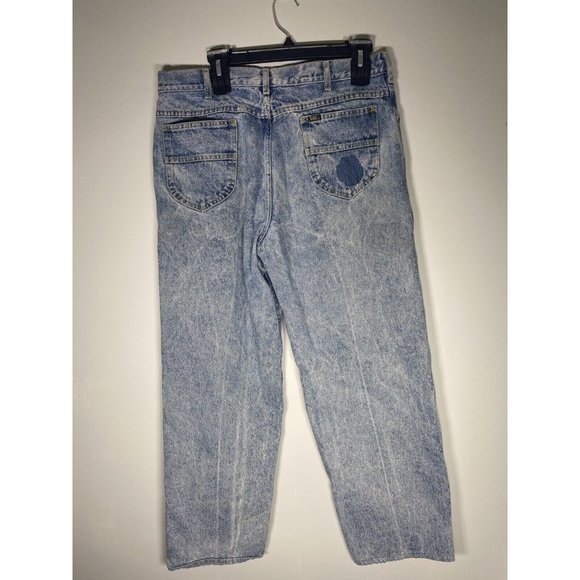 Lee Vintage Jeans.  Acid Wash.‎  Button Fly.  36x26.  90s - Picture 3 of 12